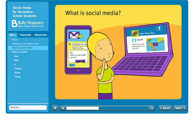 Bully Stoppers - Social Media for Secondary School Students - What is social media?